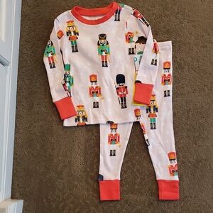 Toddler Girls Roots & Threads Nutcracker Organic Cotton Pajamas Size 2T 3T 4T 5T